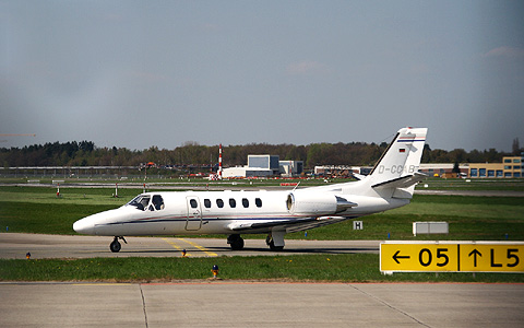 AIR HAMBURG  CESSNA CITATION 550B  D-CCAB