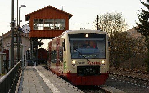  HOHENZOLLERISCHE LANDESBAHN  HzL 238  BR 650 REGIOSHUTTLE